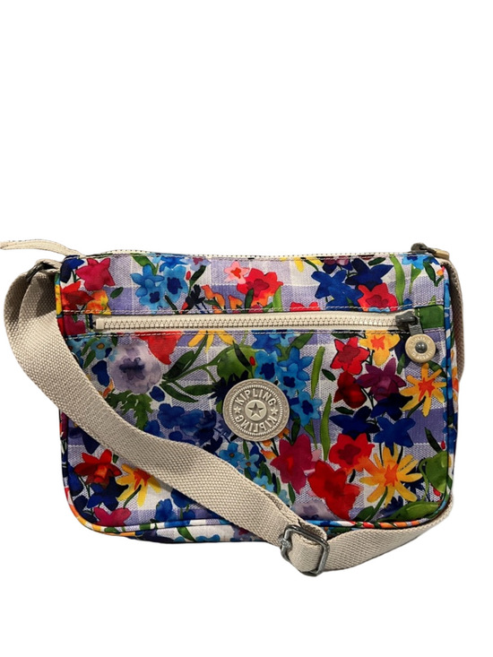 Kipling Handbags - Kipling Multicolor Floral Crossbody Shoulder Bag - Like New